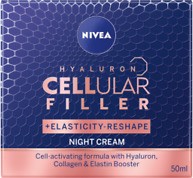 Nivea Hyaluron Cellular Filler Νύχτας Για Επαναφορά Ελαστικότητας 50ml